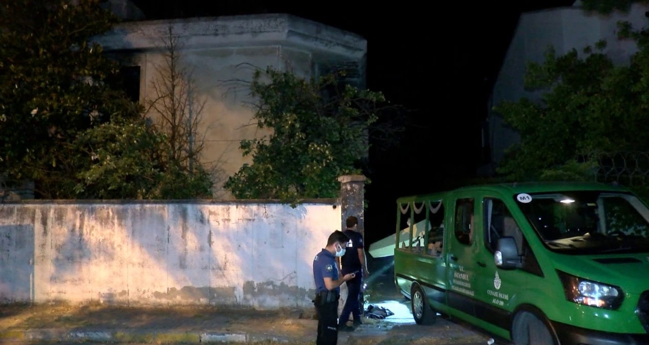 Metruk binaya girdiler cesetle karşılaştılar!