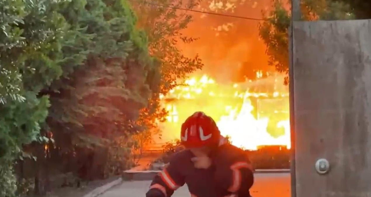 Sakarya’da kafede korkutan yangın