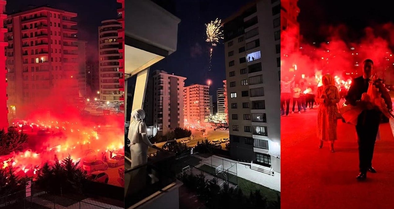 Tartışma yaratan kız isteme gösterisi