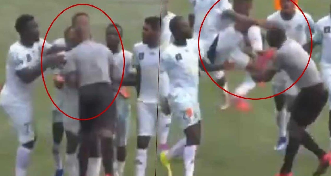 Yeşil alanda akıl almaz olay! Hakem, kaptana baş attı