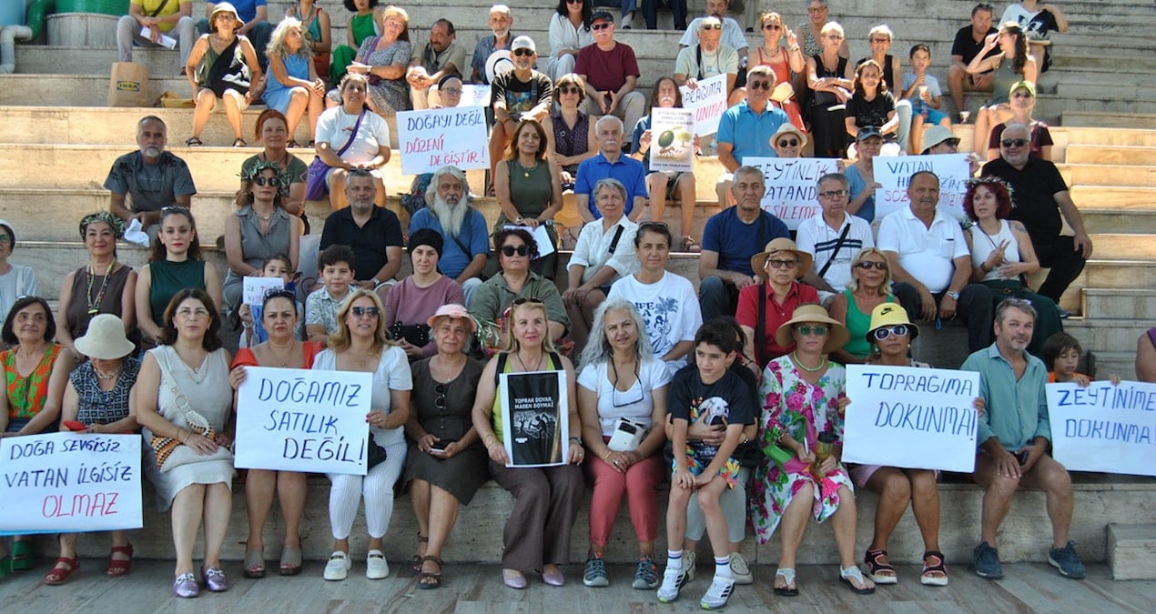 Zeytinlikler halkındır, ranta kurban edilemez